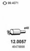 ASSO 12.0057 Catalytic Converter